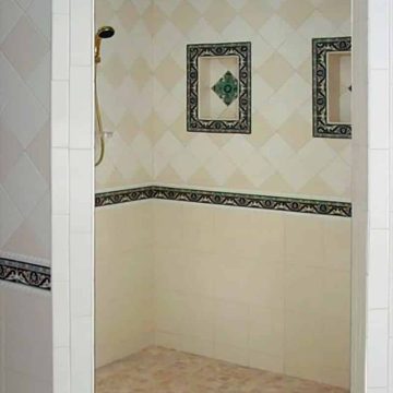 master-shower-tile-borders decorative shower tile border