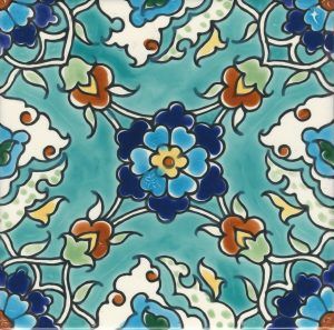 hand painted tiles