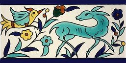 Gazelle border tile gazelle subway tile border