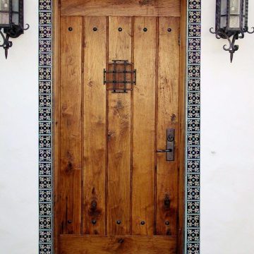 decorative tile accents