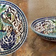 LB3605 Peacock design decorative bowls
