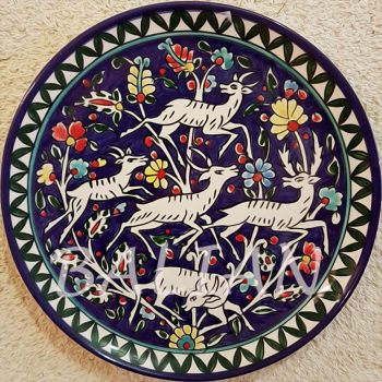 Hand painted decorative plate 29 cm / 29cm / 11.42 Inch Hand painted decorative plate 29 cm / 11.42 Inch