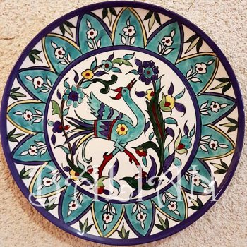 Peacock decorative plate 29 cm / 11.42 Inch Peacock decorative plate 29 cm / 11.42 Inch