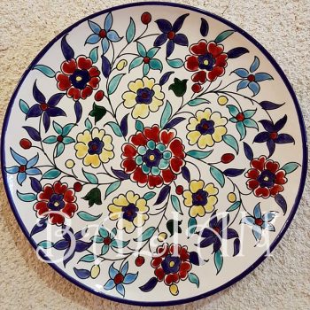 Floral decorative plates 29 cm / 11.42 Inch Floral decorative plates 29 cm / 11.42 Inch