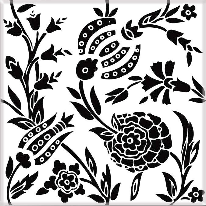 Kema Series black and white tiles for wall and floor use