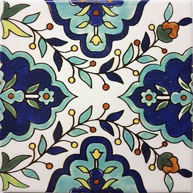 Persian Series Waterline porcelain waterline pool tiles