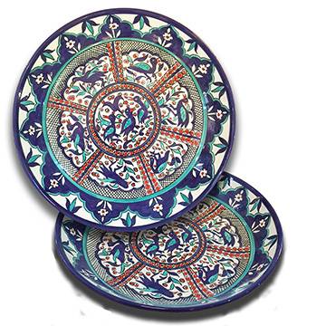 Hand painted decorative and functional centerpiece bowls