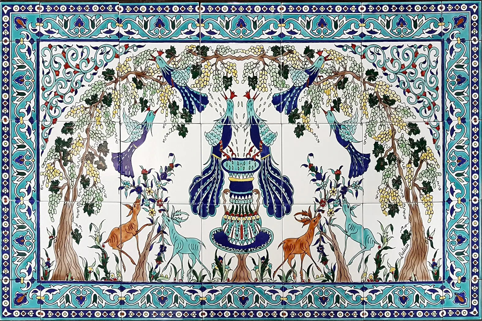 The Fountain of Youth Tile Mural