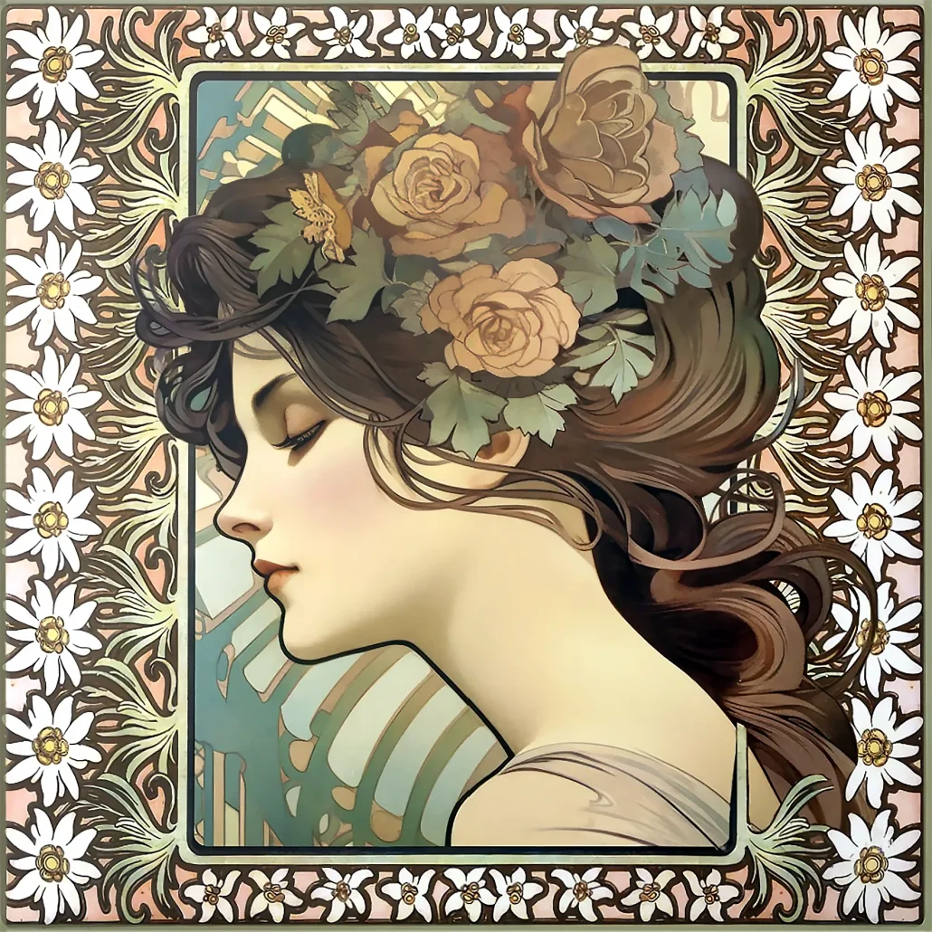 Alphonos-Mucha-Single-tile-15x15cm