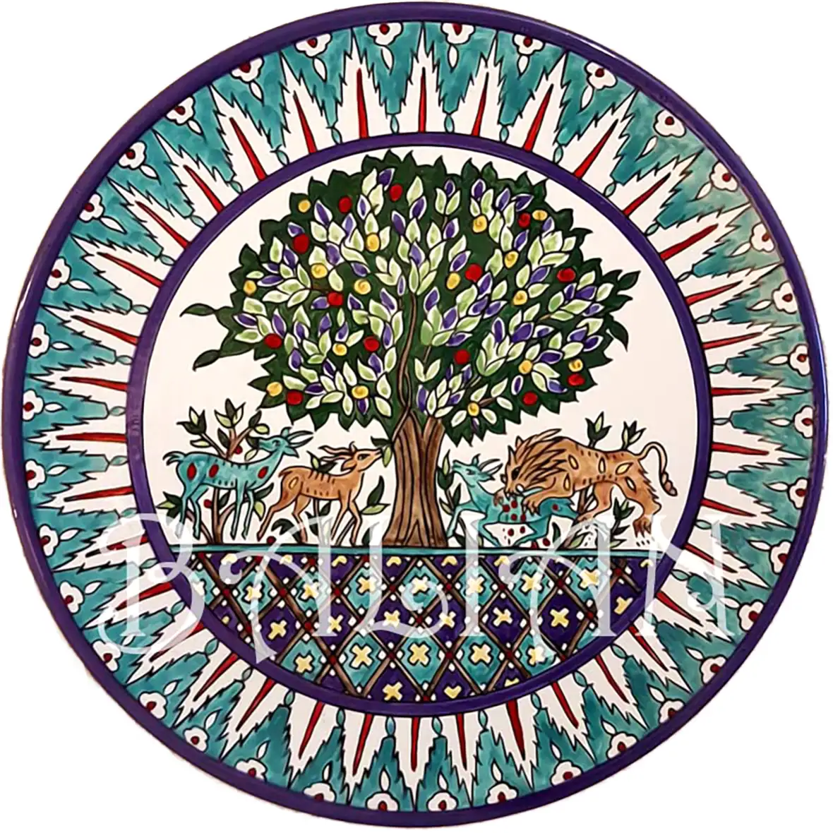 Large serving plates 40cm in diameter