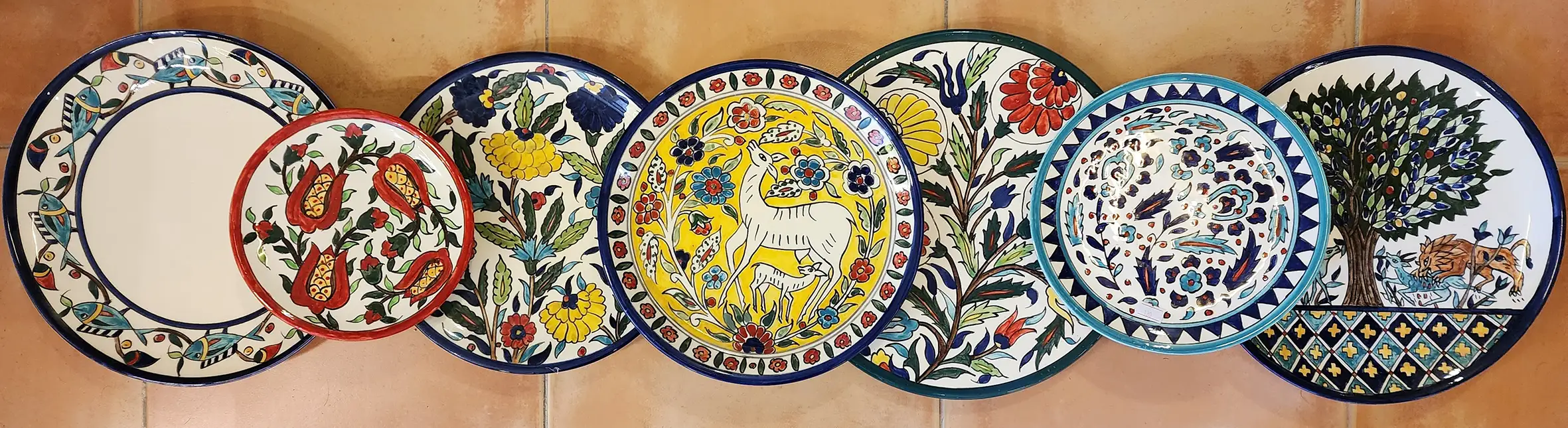 Decorative plates and serving plates