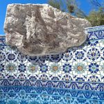 handmade porcelain Balinese 6x6 inch pool tiles