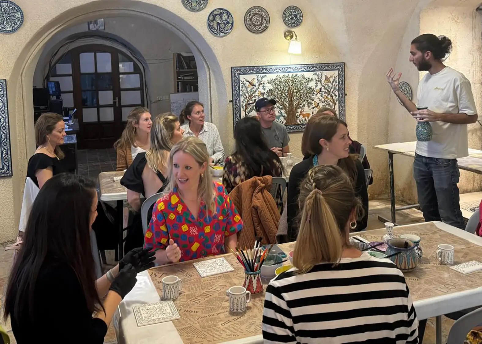 Balian Ceramics hand painting workshop