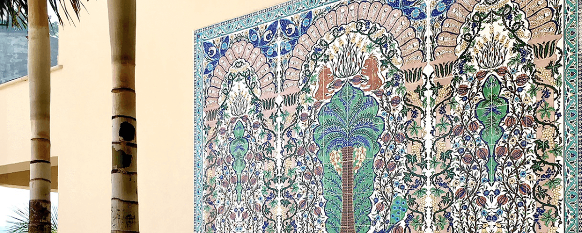 Hand-Painted-Tile-Mural-at-Anguilla's-Quintessence-Hotel