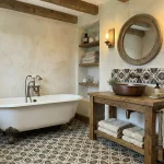 black-tile-bathroom-ideas