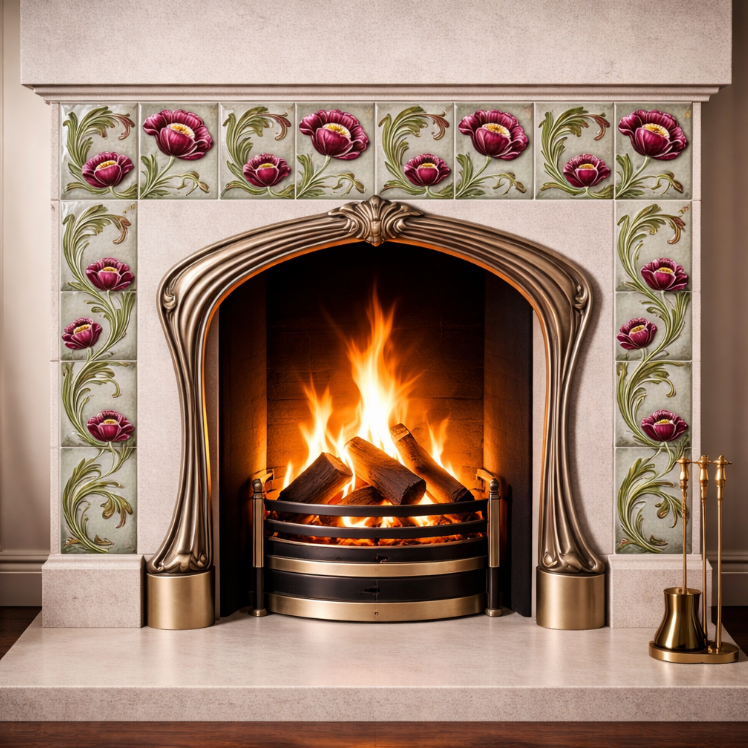 art-nouveau-fireplace